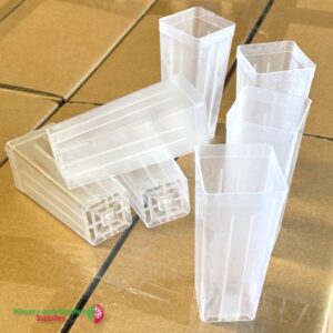 2 Inch Tree Pots - 5" Deep | Square Forestry & Seedling